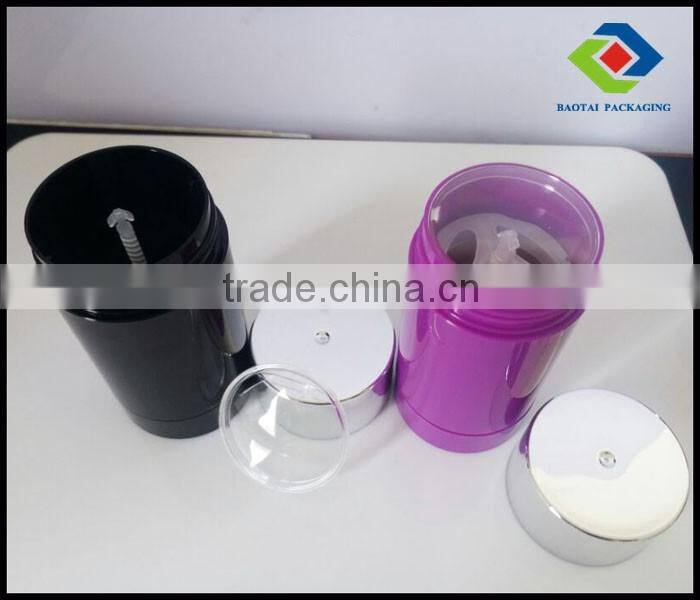 Round foundation stick container Natural Roll On Deodorant bottles