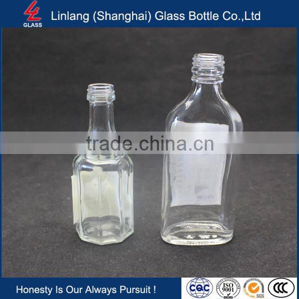Different Design Screw Top Small Wine Glass Bottle