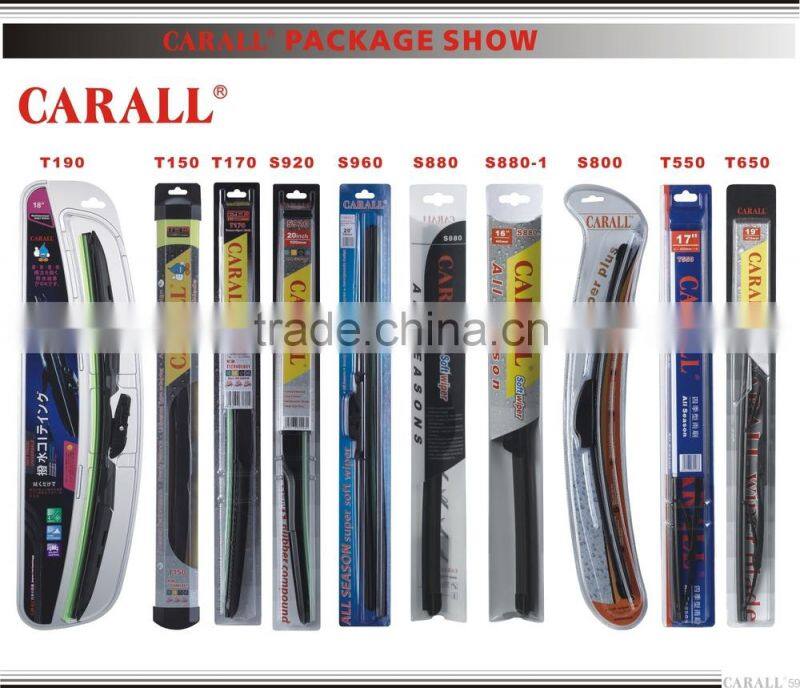 1.2mm anti-rust frame wiper blade windshield cleaning metal brush