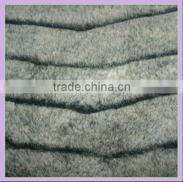 Product Overviews 100% Acrylic artificial knitted fur fabric flame retardent quilted qulit mattress fabric for cloth & home textile accessory