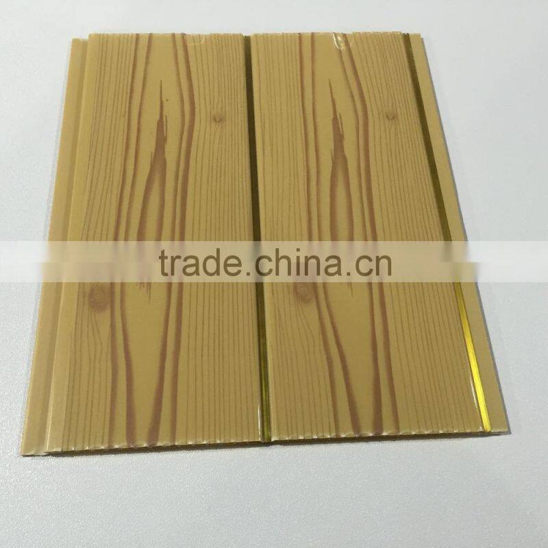 plastic groove waterproof pvc false ceiling, pvc decorative wall panel, pvc ceiling tile
