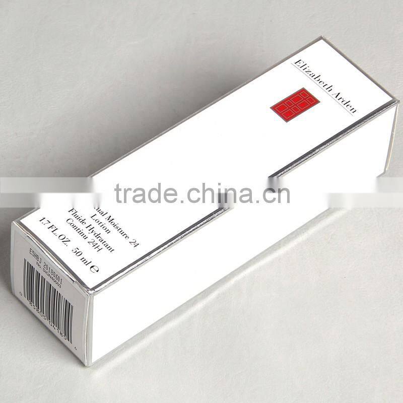 All borders with silver foil stamping package box for perpetual moisture 24 lotion