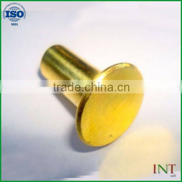 high quality fastener rivet large quantity supply brass semi-blind rivets