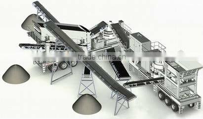 50th mobile crusher plant for Manganese mine