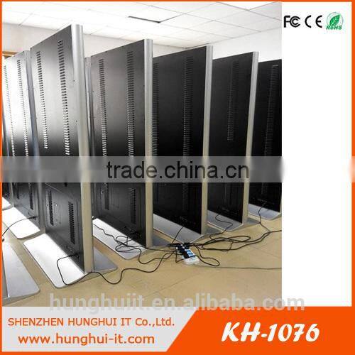 55 inch free standing multi touch screen interactive multimedia information kiosk