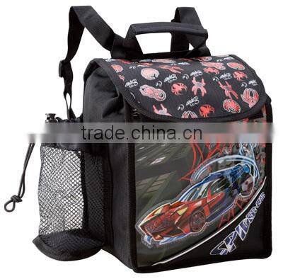 Backpack Black Polyester Beer Bottle Cooler Bag