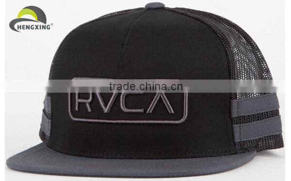 Custom embroidery patch trucker cap denim hat