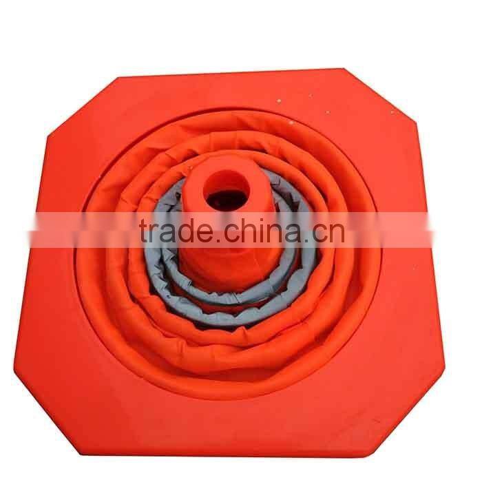 retractable reflective trffice cone sleeve