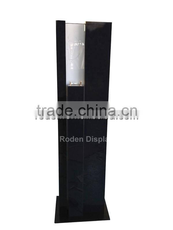 Flooring Wine Display Rack Display/metal display Wine Bottle Shelf For Drink Or Supermarket Promotion
