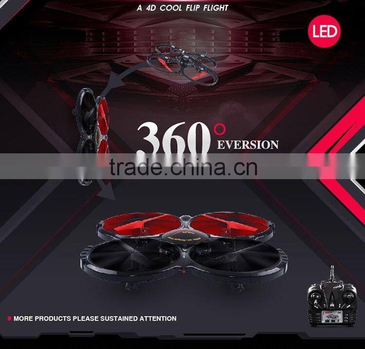 3D Rolling function , 2.4GHz 4 Channels drone with gyro and 0.3MP camera