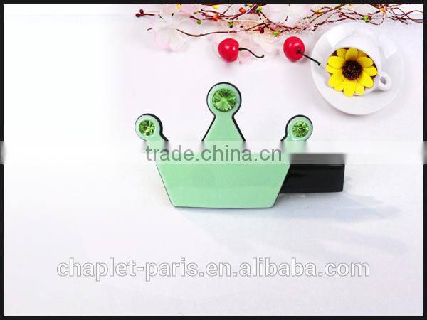 Hot korean girls hairpin crystal hair clip