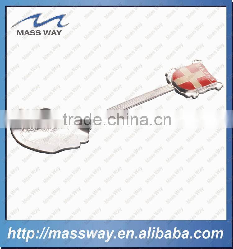 cool engraved custom food grade stainless steel fruit spoon