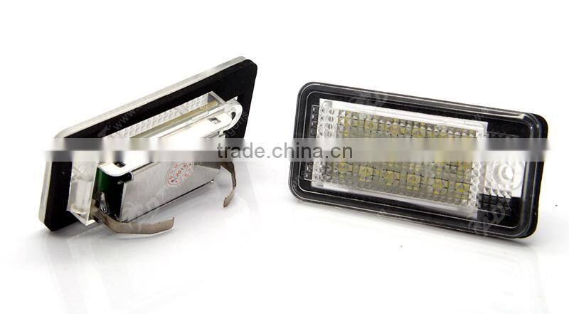 Super White Error Free LED License Plate Lights For Audi B8 A4 A5 S4 S5 Q5 TT (Fits: Audi Q7)