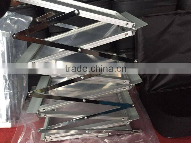 Portable brochure holder,literature display rack A4 size acrylic pop up stand