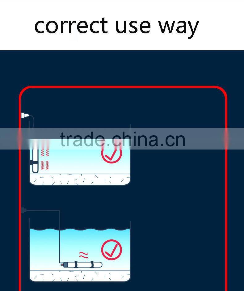 Newest explosion-proof cheapest 50W 100W 200W 300W aquarium glass heater