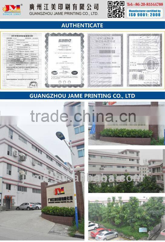 2014 fashion offset periodical business magazine printing company