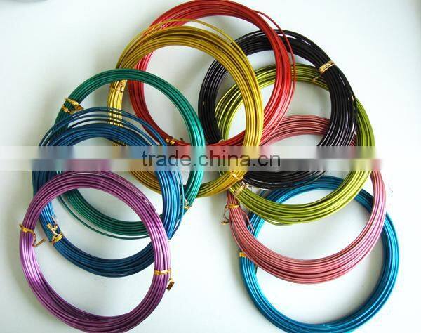 1.6mm thick colourful aluminium wire