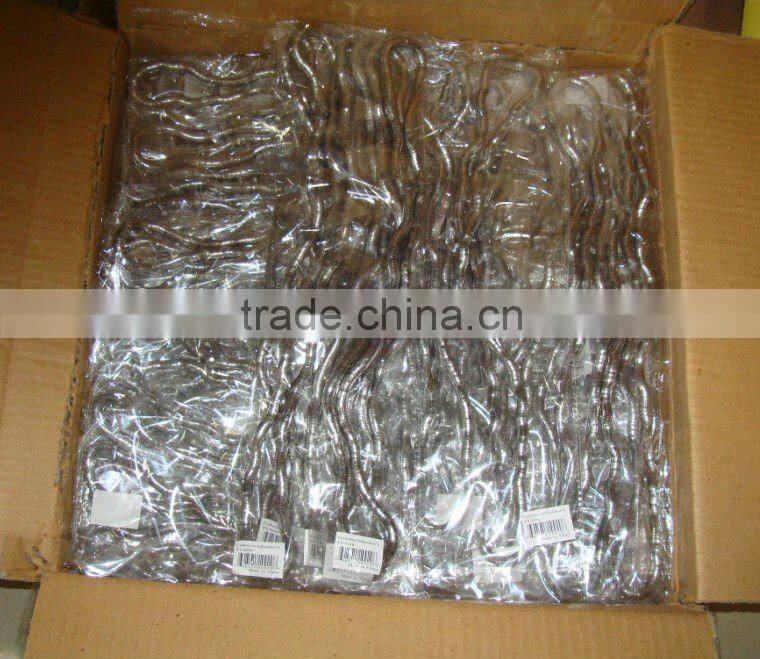 flexible twisted snake necklace