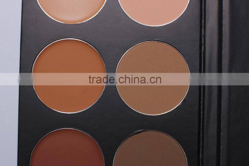 2016 new arrival foundation makeup minerals cosmetic concealer foundation makeup powder + concealer