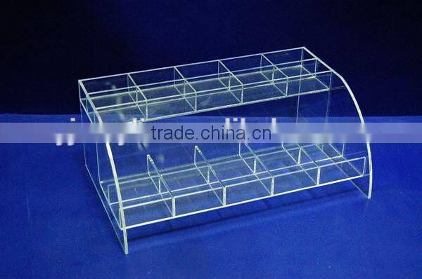 Factory wholesale acrylic cosmetics organizer, acrylic organizer for cosmetics
