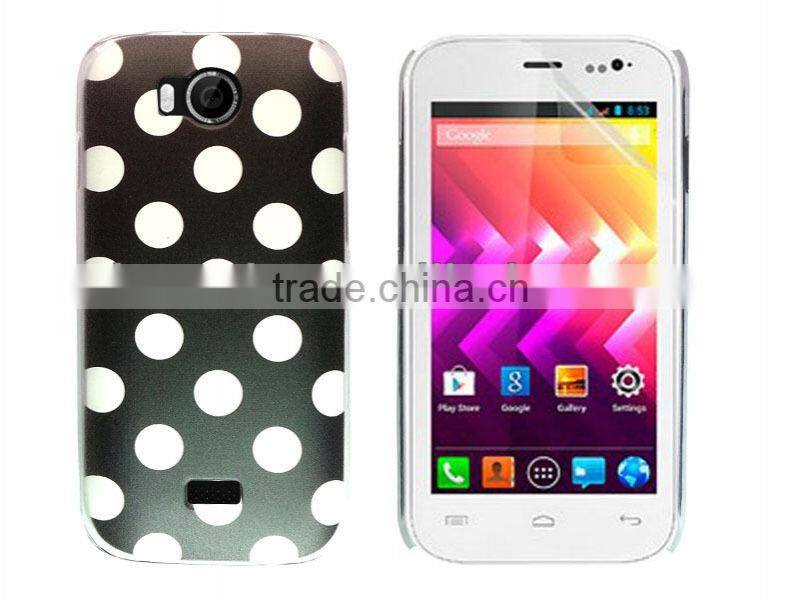 for wiko iggy high quality black polka crystal case factory price