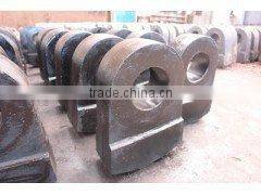 High hardenss &strong casting alloyed crushing hammer