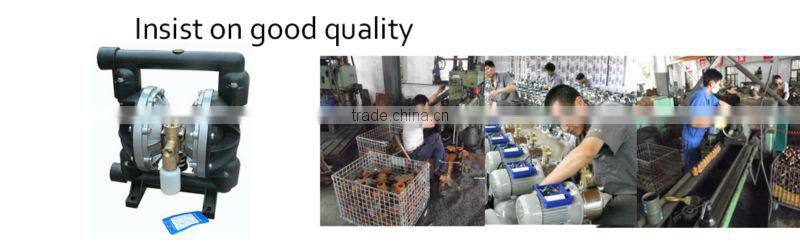 China QBY series Cast iron or stainless steel pneumatic Diaphragm Pump