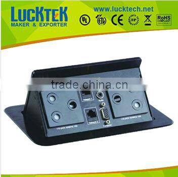 South African pop up hidden reference office Audio Visual power socket outlet