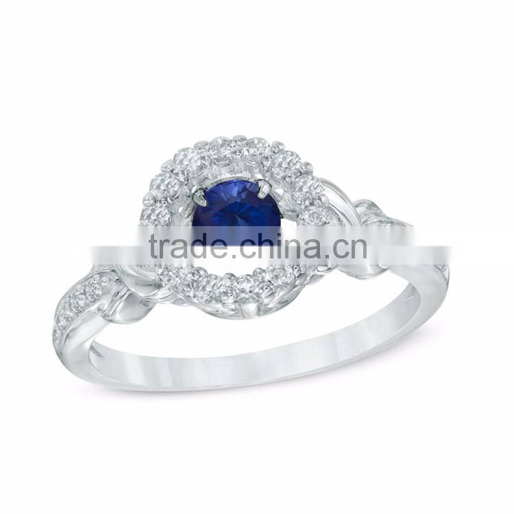 handmade silver rings jewellery for women with dancing stone