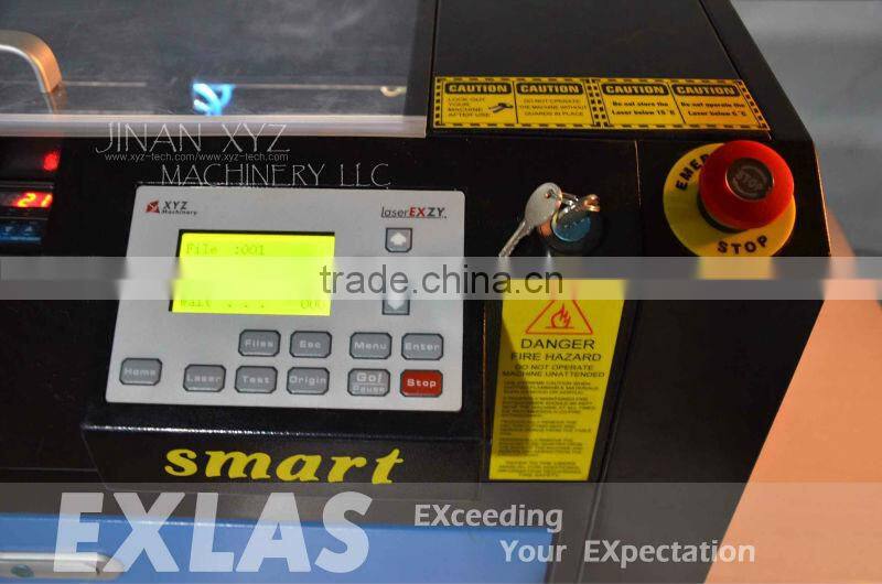 Mini mould industry/advertising/decoration/arts and crafts laser engraving cutting machine EXLAS 3040