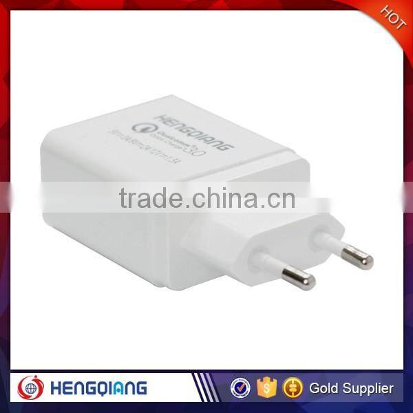Europe Standard Free Smart Phone USB Charger Universal Smart Phone Charger For iPhone, USB Wall Charger for Mobile Phone