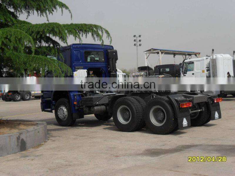 Manual Transmission Type and New Condition HOWO A7 420hp tractor head truck