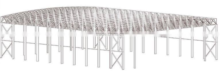 light prefabricated portable aircraft hangar with In Niger