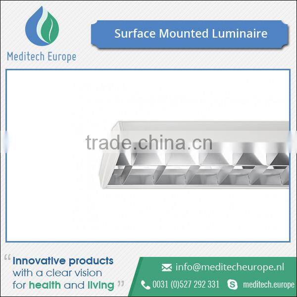 Surface Mounted Luminaire Lamp to Filtered Daylight