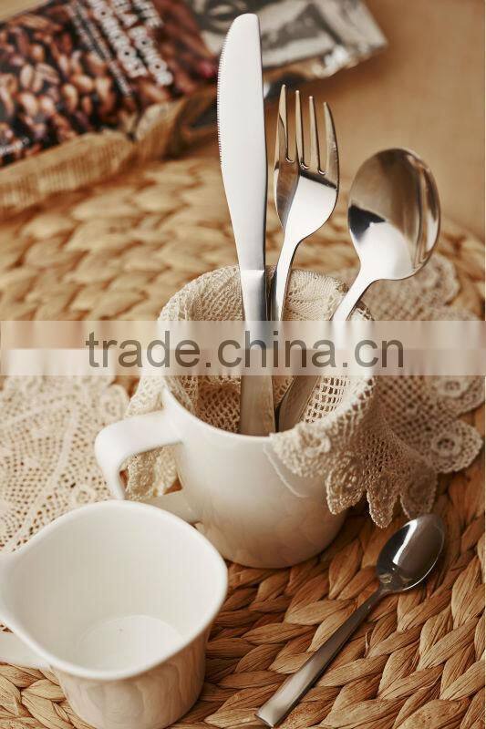 Elegance 18/0 Mirror Polish Bulk Stainless Steel Dinner Fork And Spoon