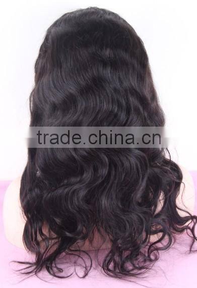 Fashion Human Hair Full Lace Wig Brazilian Hair Virgin Remy Brazilian Hair Hair Extension