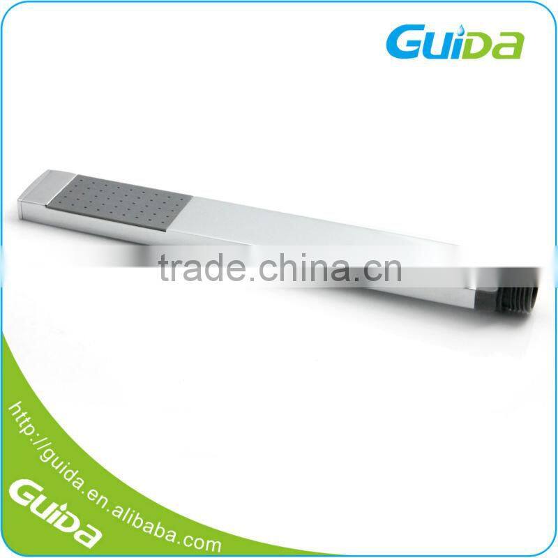 Chrome Water saving Square Hand Shower Head Handheld