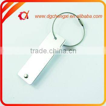 Custom Black Printed Golf Bag Tag Whith Lesther Strape