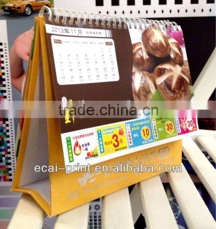 Desk calendar printing company in Beijing China/Advertising printing