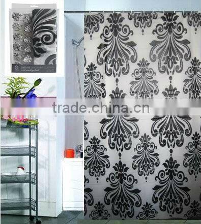 christmas bathroom shower curtain