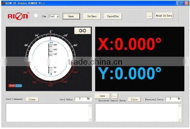 New Invention High Accuracy Digital Protractor Slope Sensor With Touch Screen Using External Power Supply DC9-36V