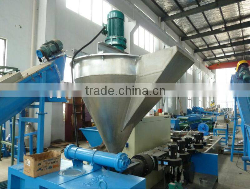 PP PE Plastic Film Pellet Extruder