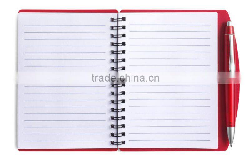 Custom A4/A5 size hardcover composition book 80 sheets spiral bound notebook