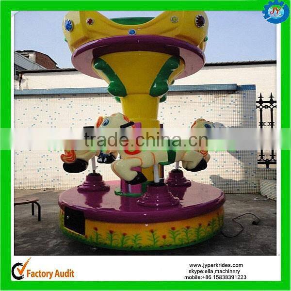 coin operated kids ride carousel small kids carousel horse ride