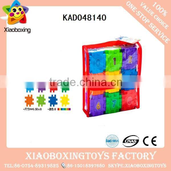 DIY educational plastic building blocks toys