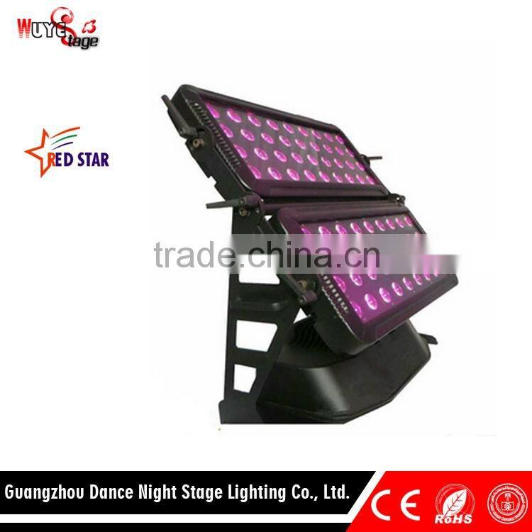 Alibaba Express Wall Washer Light 72pcs Projector LED Outdoor Waterproof 10w Double-head LED Spot RGBW