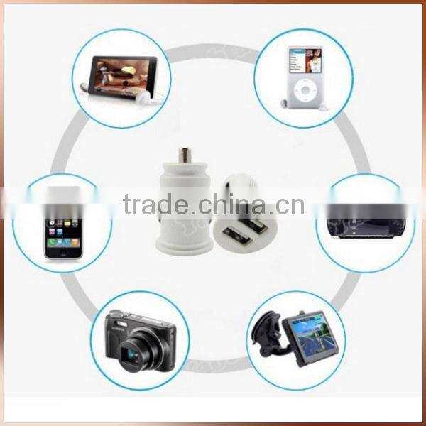 LED Indicator Mobile Phone USE Electronic Portable Car Charger 2.1A