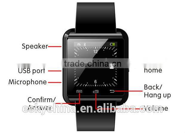 New products ! cheapest price. China Cheap Android Smart Watch U8 1.48inch TFT touch Sreen OEM Watch Phone