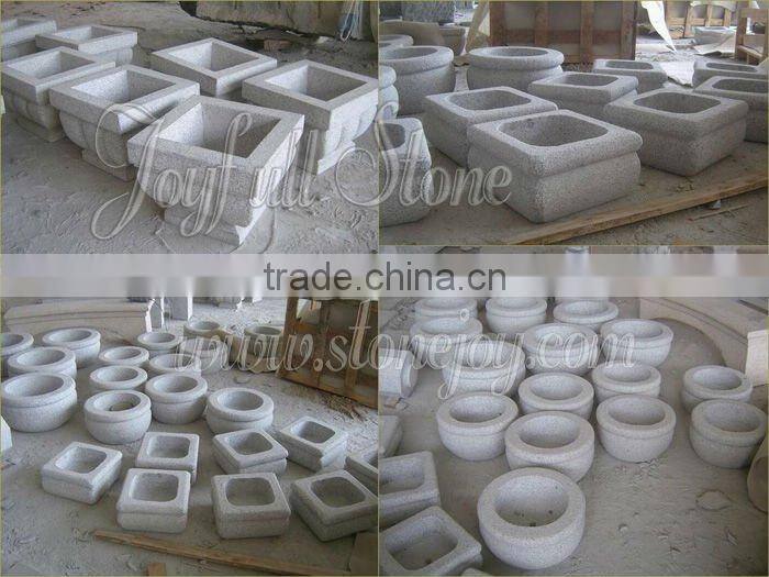 Unique Style Stone Planters, Granite Flower pots