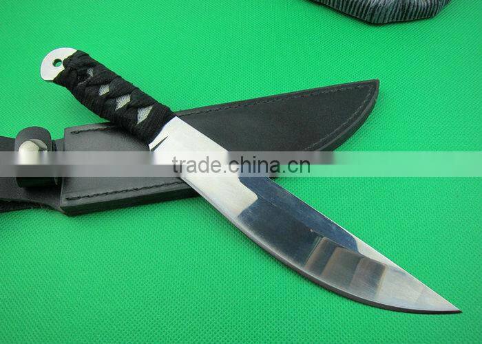 Mirror Surface With Black Belt Handle Small Knife Pocket Knife Outdoor Tools UDTEK01313